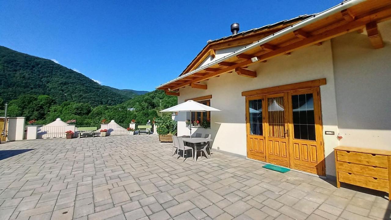 Vallemaira House Casa Belvedere Luce & Sole 10 Posti Letto San Damiano Macra Екстер'єр фото