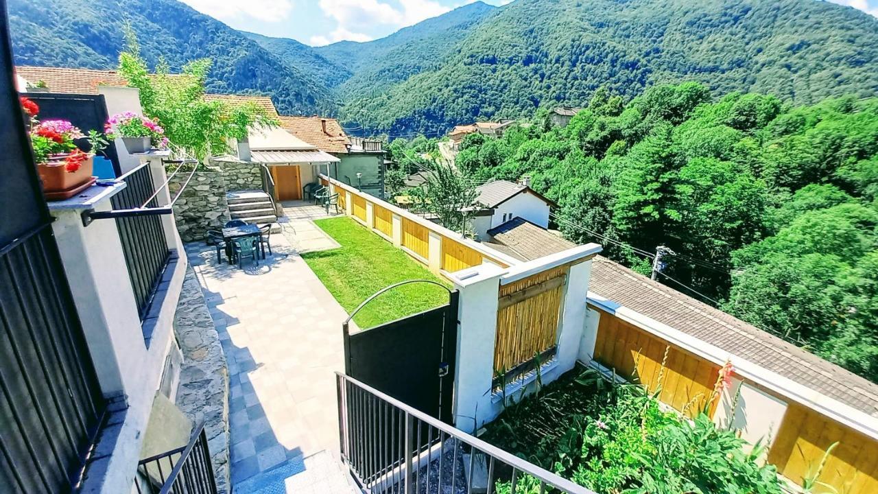 Vallemaira House Casa Belvedere Luce & Sole 10 Posti Letto San Damiano Macra Екстер'єр фото